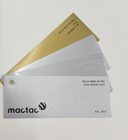 MacTAc merkintäkalvo metallic