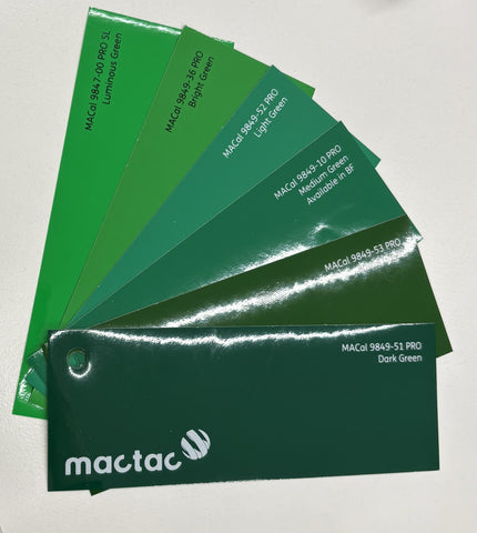 Mactac kalvo tummavihreä dark green tarra