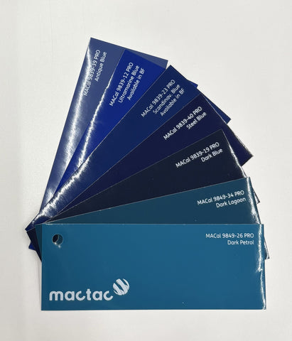 MacTac merkintäkalvo blue sininen