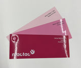 MacTac merkintäkalvotarra pink