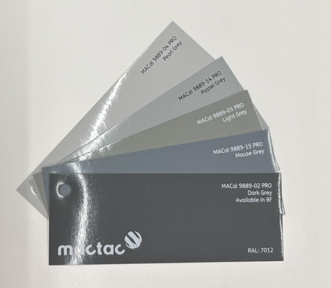 MacTac merkintäkalvo vaaleaharmaa tarra